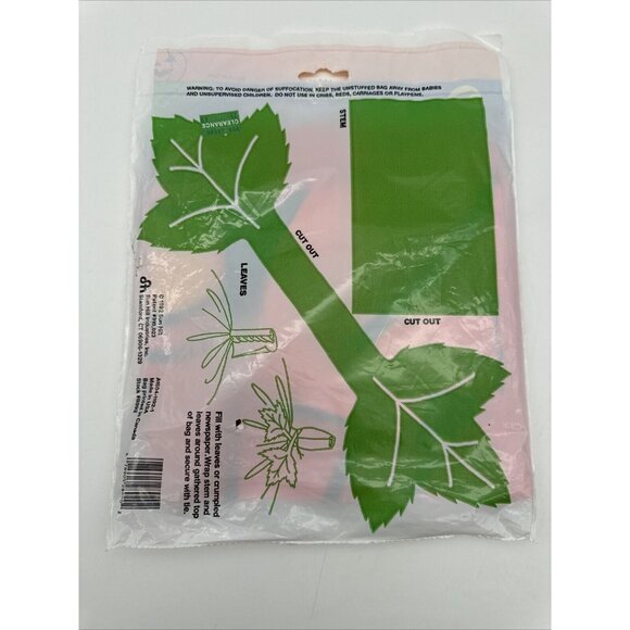 Vintage Sun Hill 1992 Halloween Pumpkin Patch Stuff-A-Pumpkin Leaf Bags Family - Picture 2 of 6